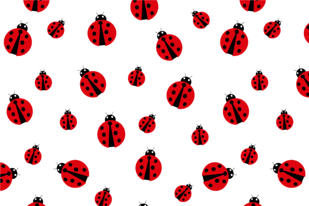 Wellness-Fleece - Marienkäfer