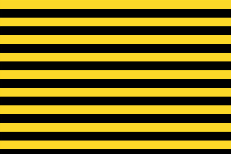 Wellness-Fleece - Bienenstreifen