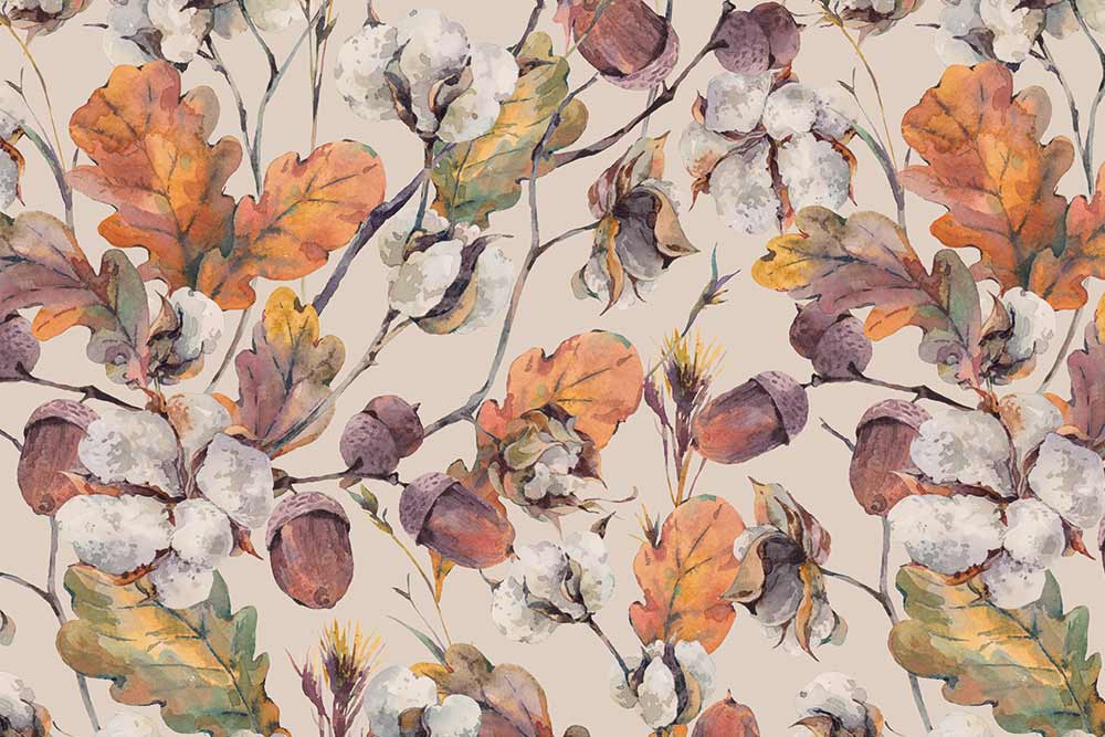 Dekostoff - Herbstzauber