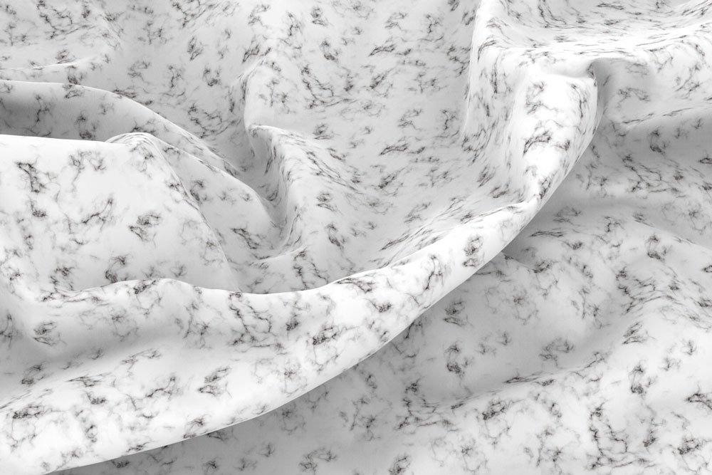 Blackout perm. schwer entflammbar - Marmor