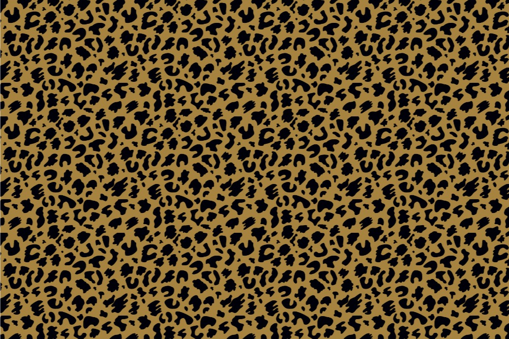 Frottee-Fleece - Leopard