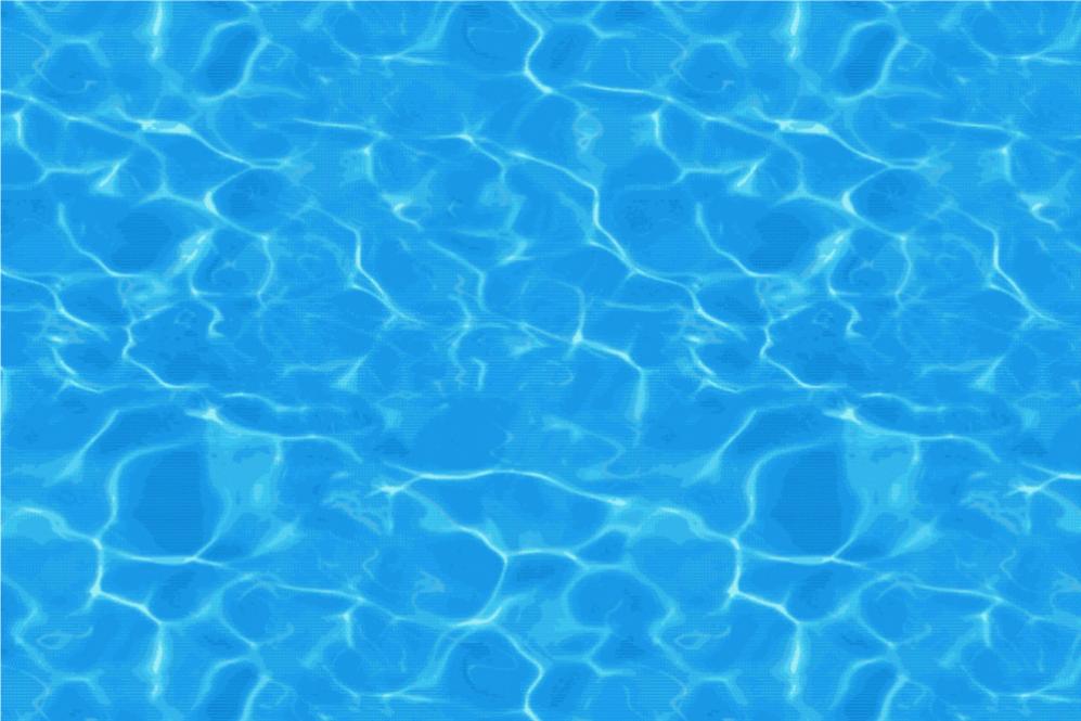 Frottee-Fleece - Swimmingpool