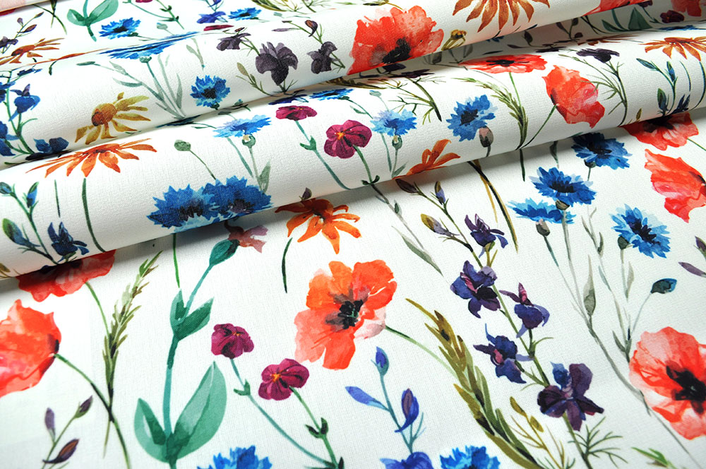 Outdoorstoff - Wildblumen