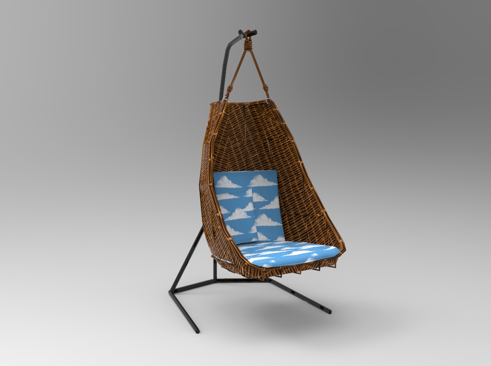 Outdoorstoff - Schönwetter-Wolken