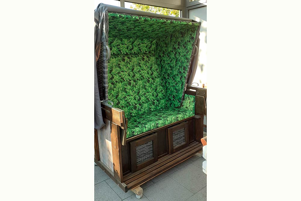 Outdoorstoff - Efeu-Mix