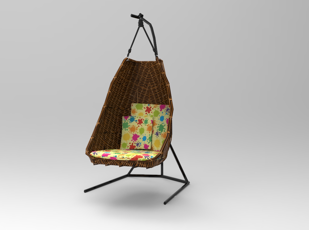 Outdoorstoff - Farbkleckse