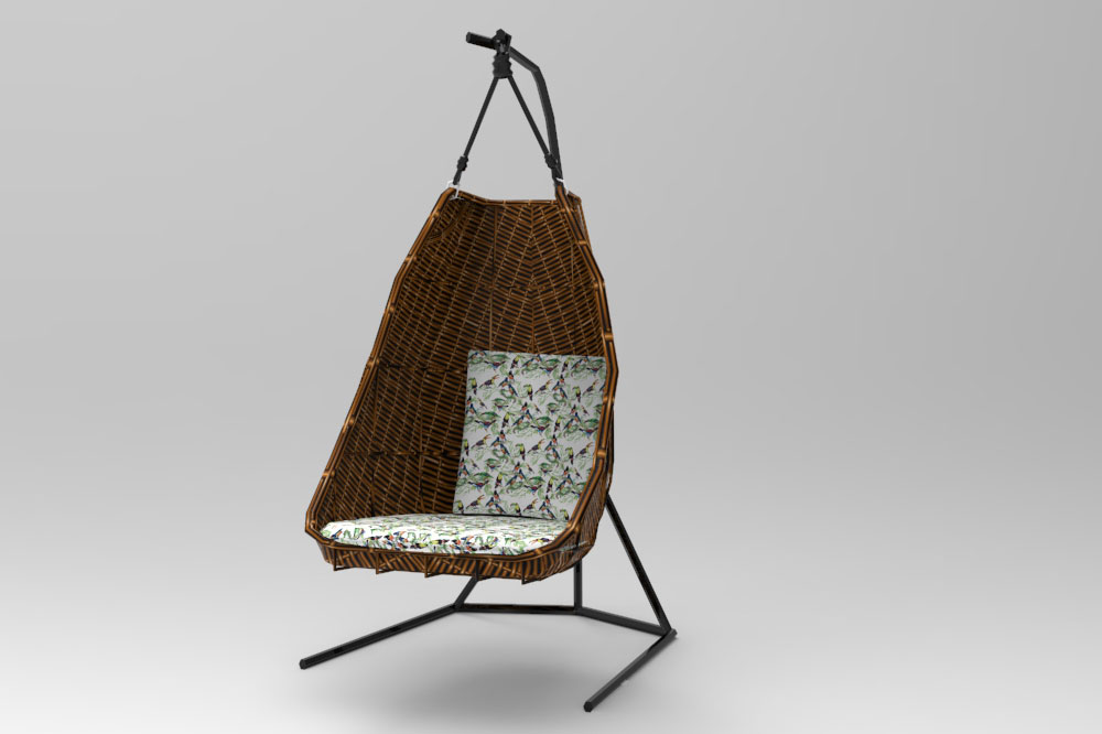 Outdoorstoff Paradiesvögel