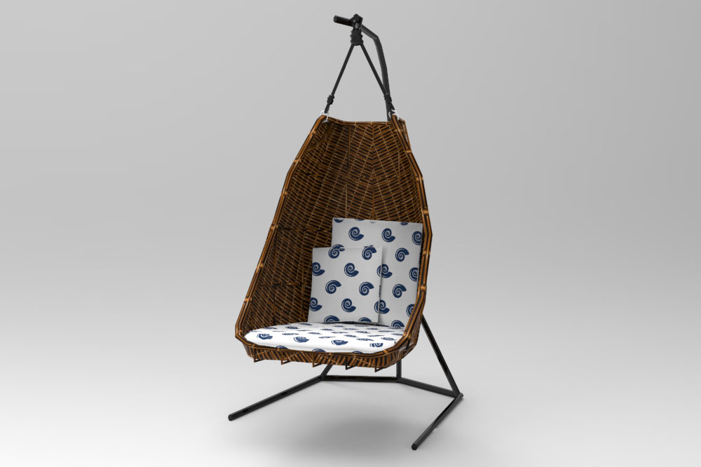 Outdoorstoff Marine-Welt - Muscheln