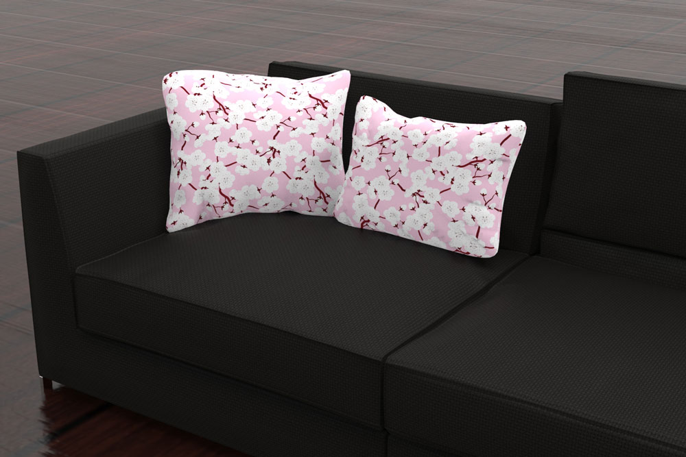 Pannesamt - China Kirschblüte