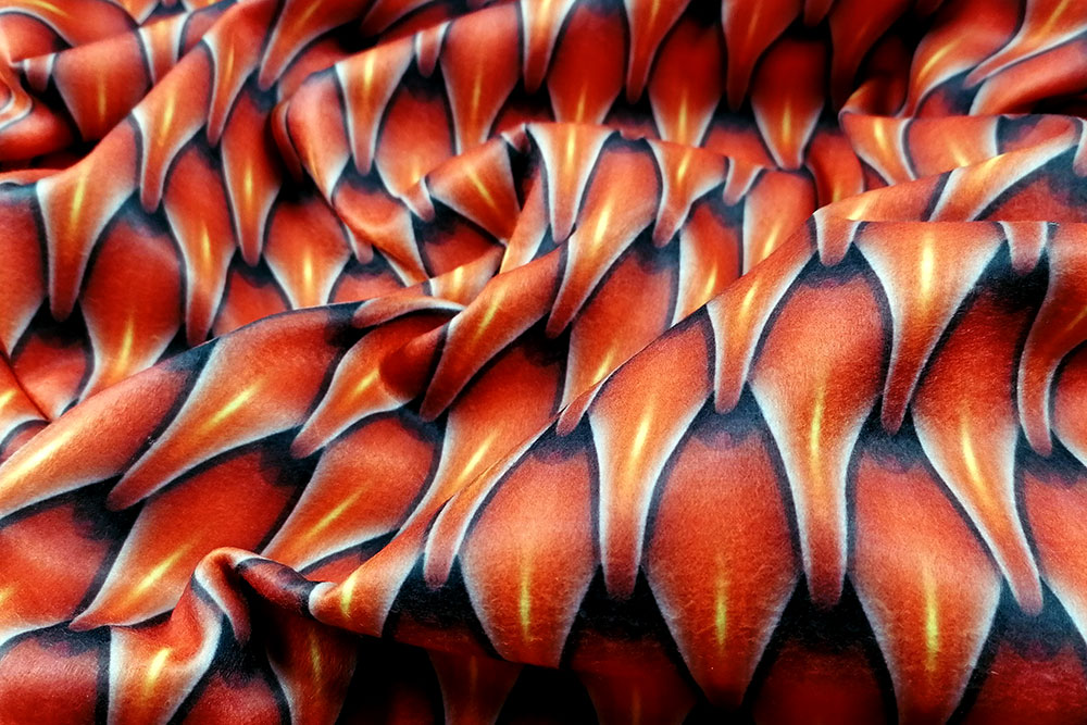 Wärme-Fleece - Drachenhaut