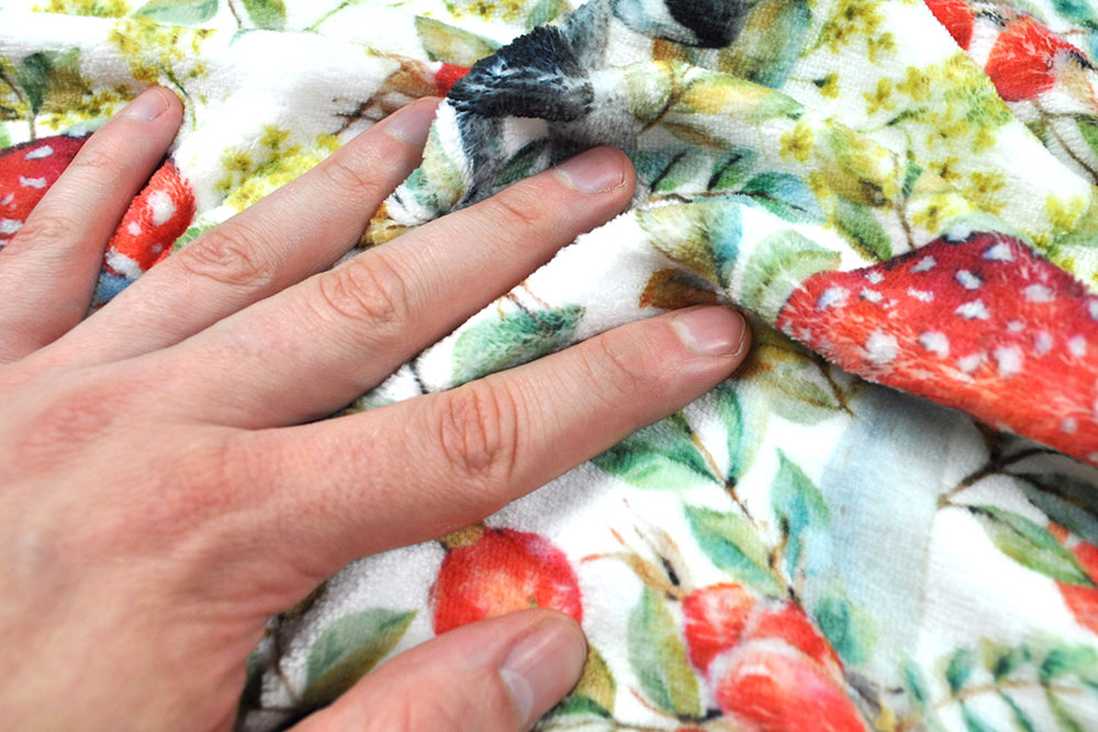 Wellness-Fleece - Herbstwald