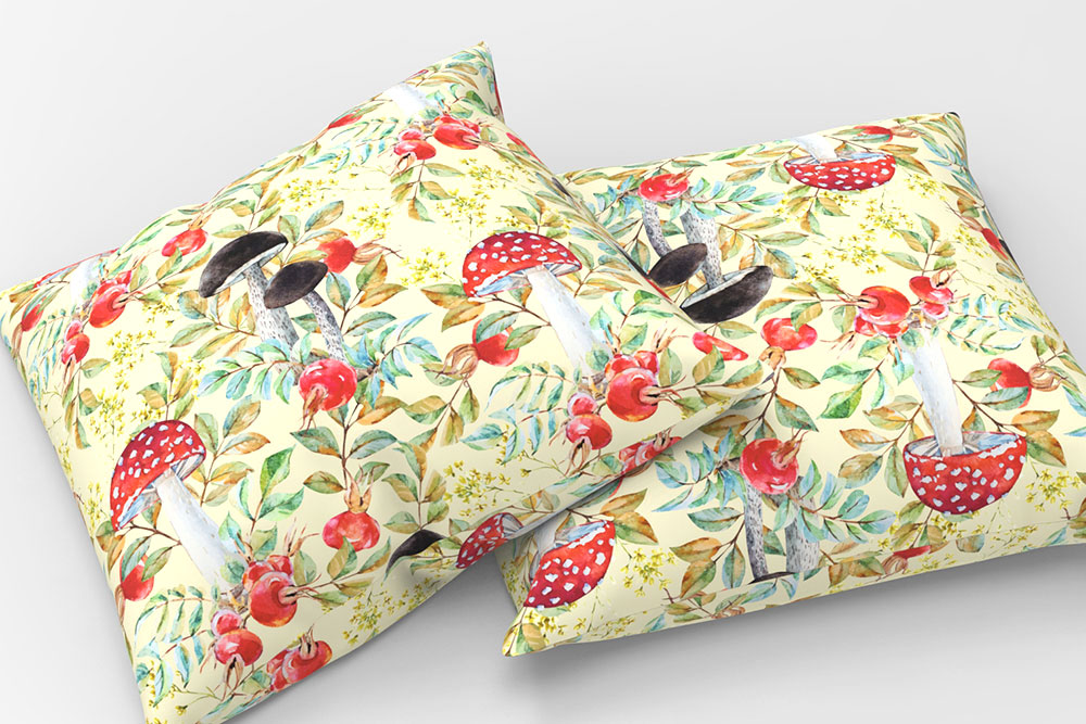 Dekostoff - Herbstwald