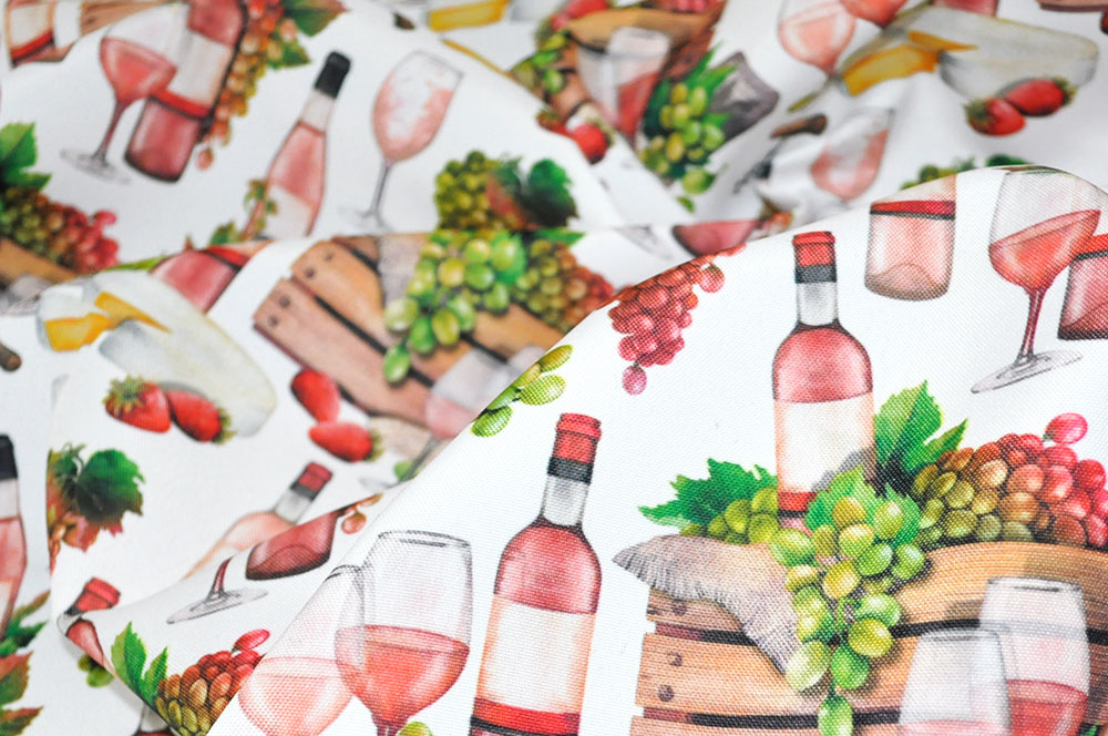 Dekostoff - Weingenuss