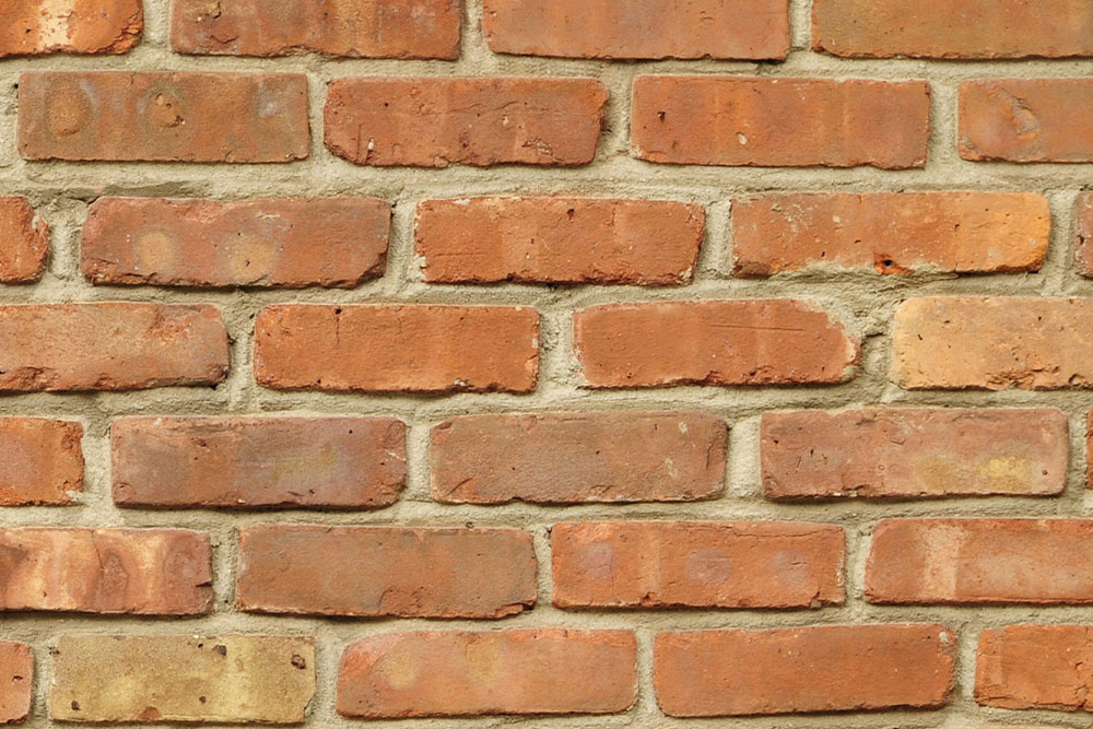 Dekostoff - Ziegelmauer