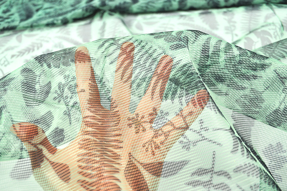 Moskitonetz-Meterware - Vintage-Farn