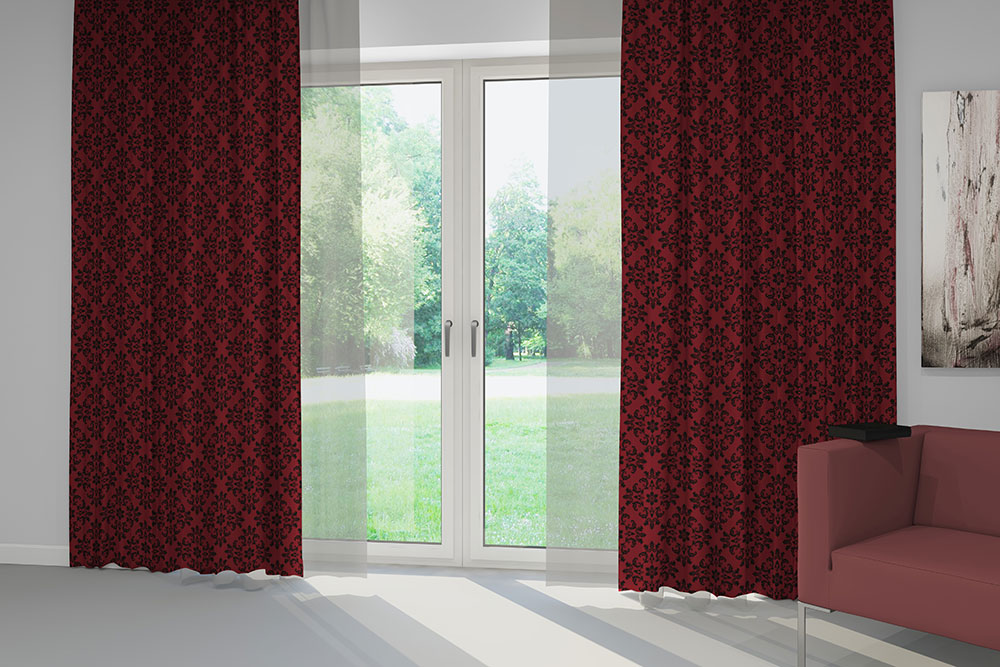 Wärmevorhang - Barock - Luxury -Ornament