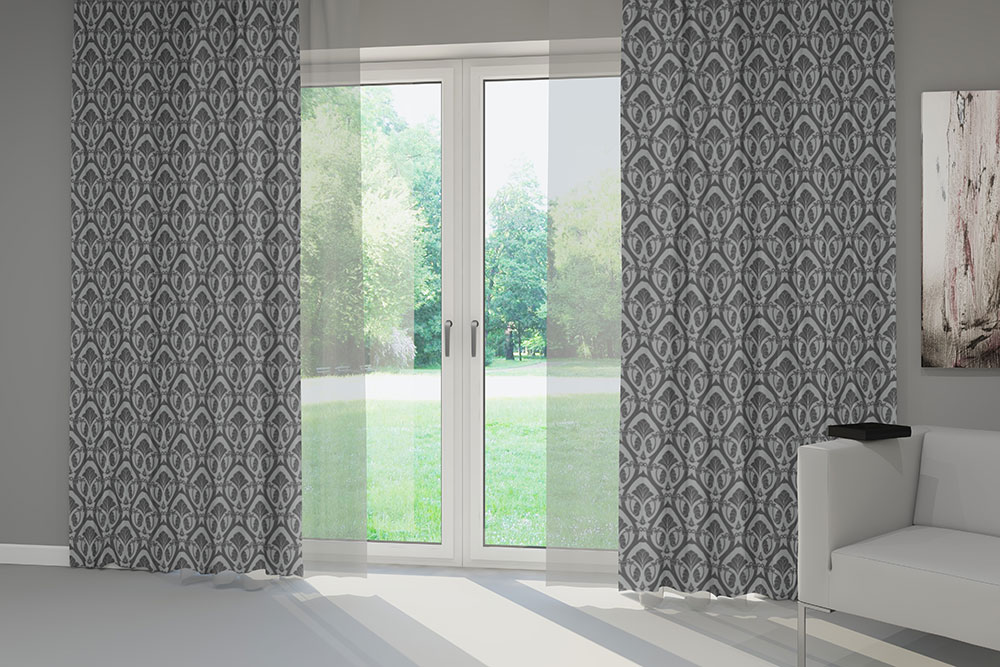 Wärmevorhang-Stoff - Rokoko Amelia