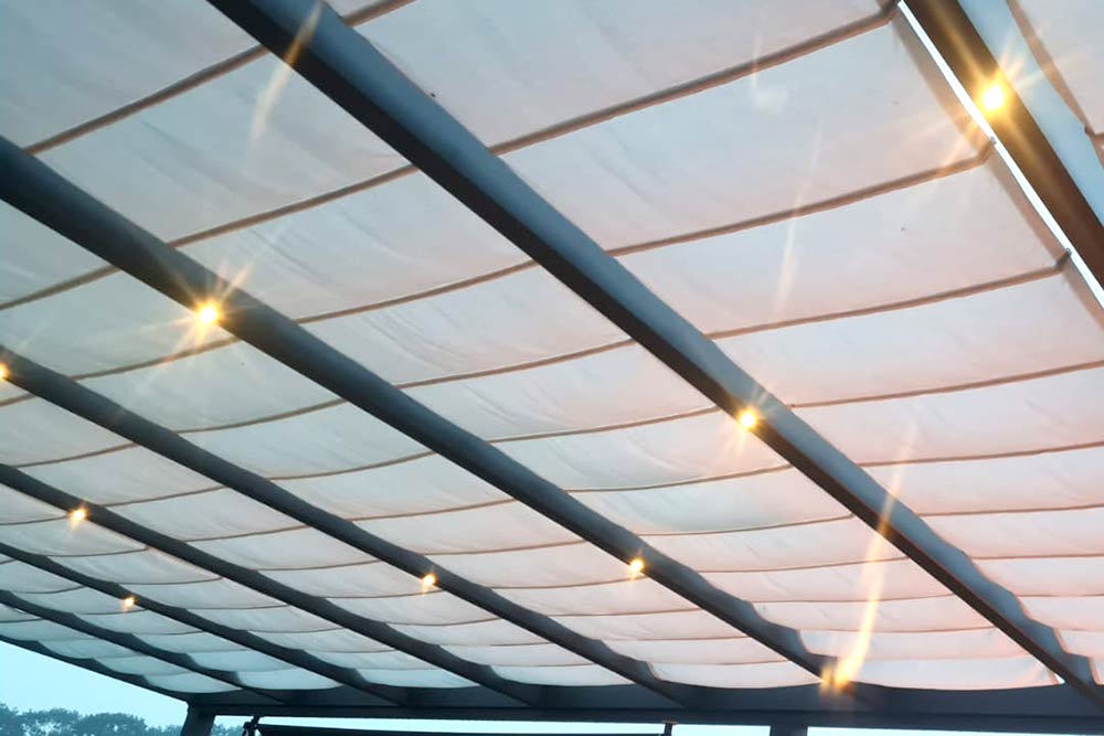 Sonnenschutz-Gewebe light Colour - 280 cm breit