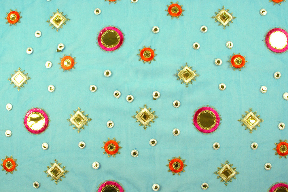 Soft-Tüll Maharadscha - Aqua