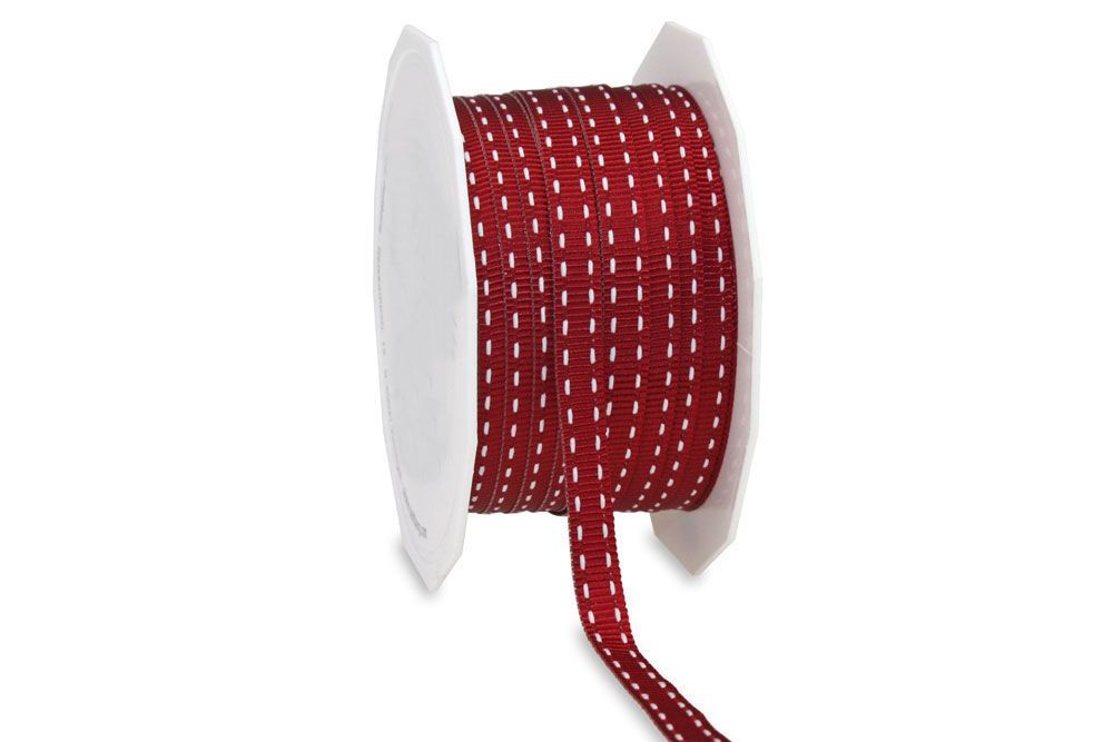 Dekorationsband - Flechtmuster - 7 mm - 20 m-Rolle