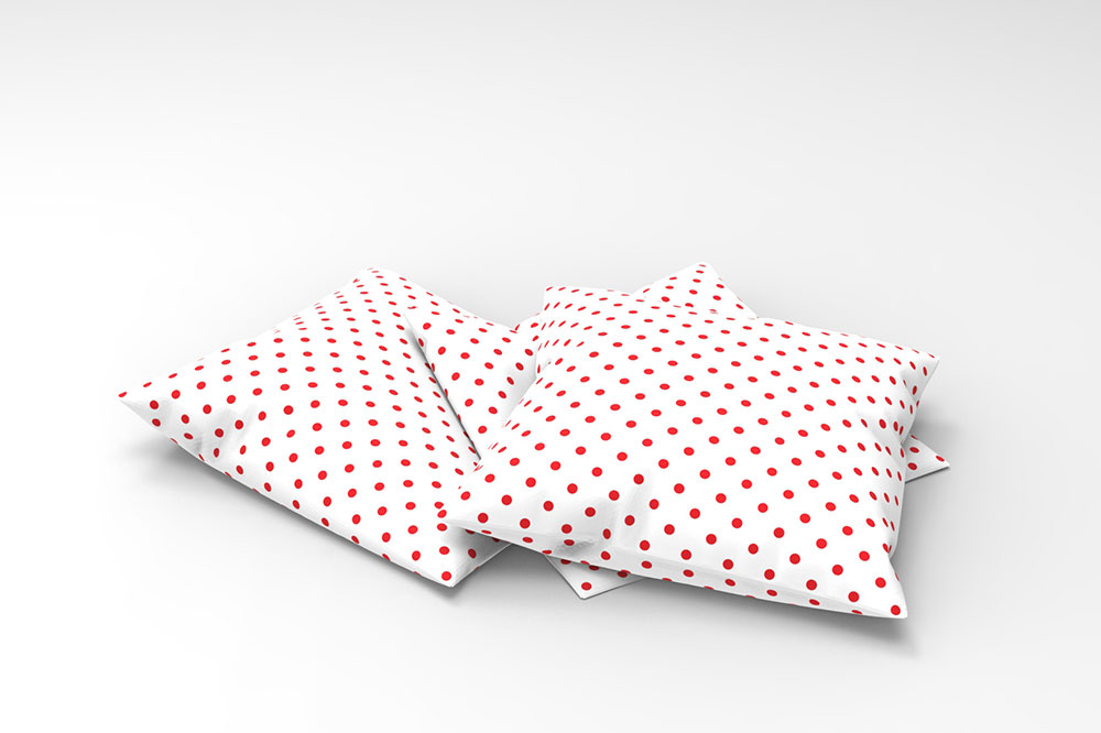 Baumwolle Popeline - große Tupfen