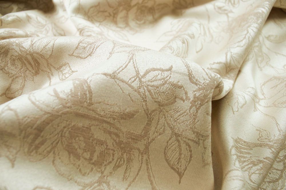 Jacquard Rosen - Creme/Beige