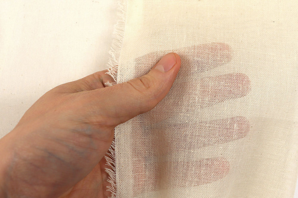 Baumwolle leicht - Schleiernessel - 420 cm - Sand