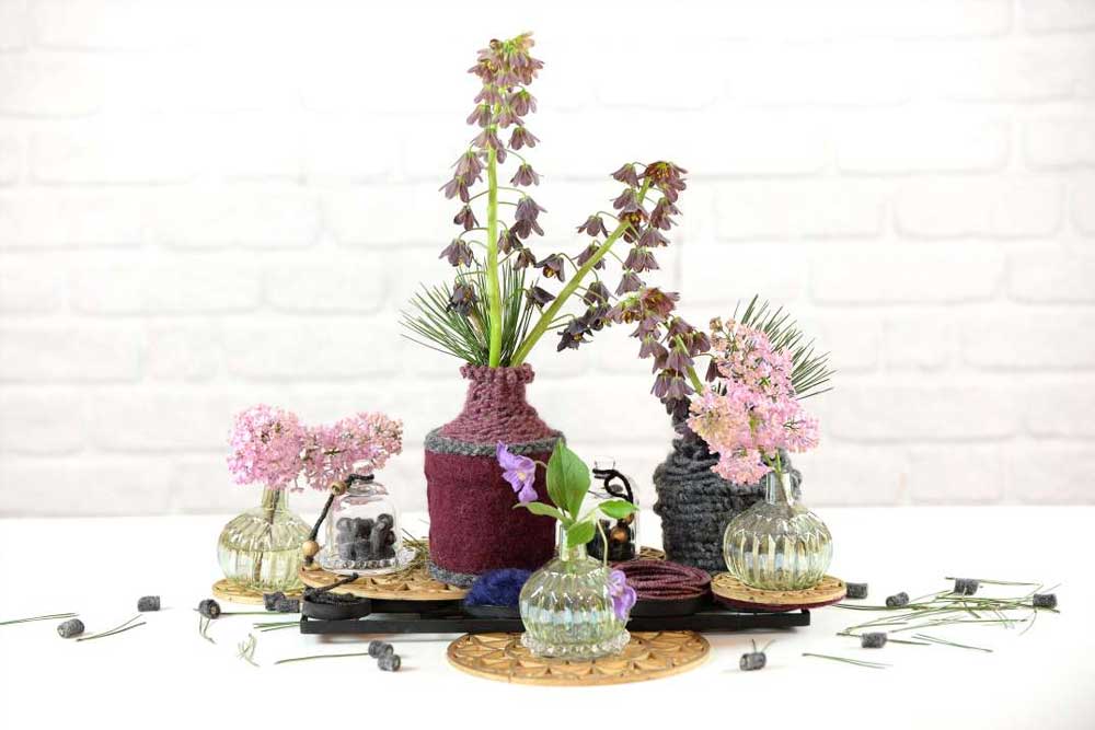 Wollfilz - 15 cm breit - 5 Meter-Rolle