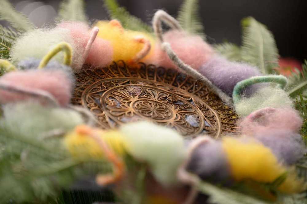 Wollstrang - 3-4 cm stark - 10 Meter Paket