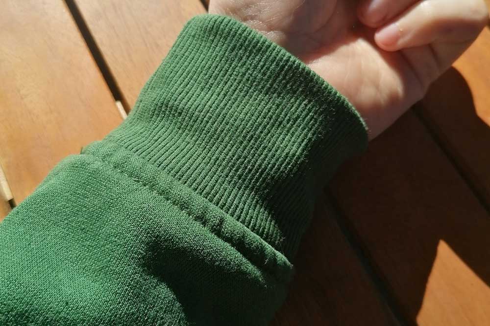 Strickbündchen-Schlauch -  feine Rippen