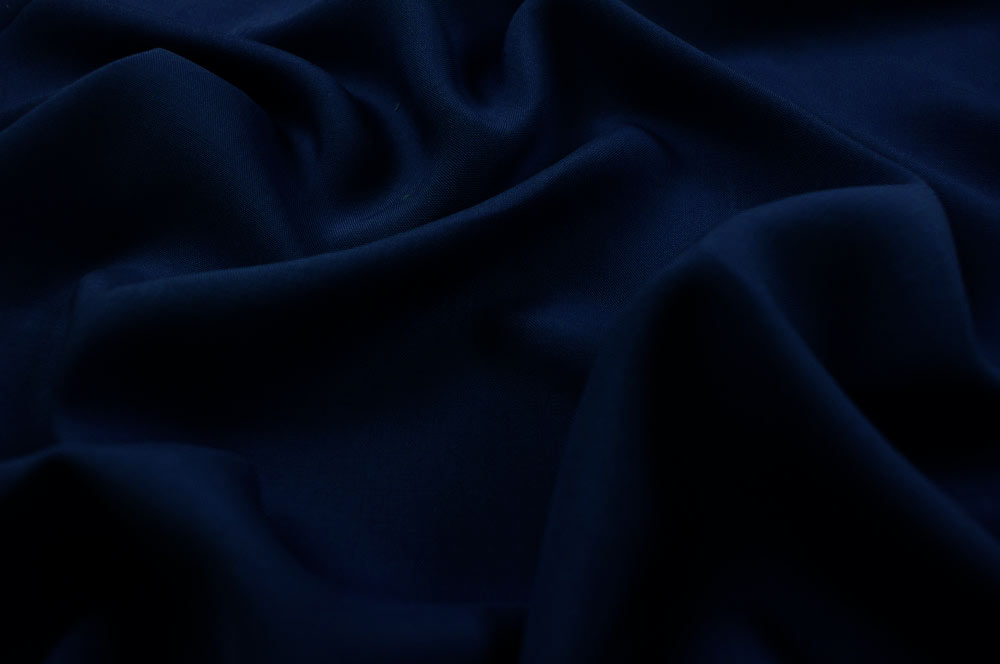 Viskose-Batist - leichte Qualität - Nachtblau - 3,0 Meter