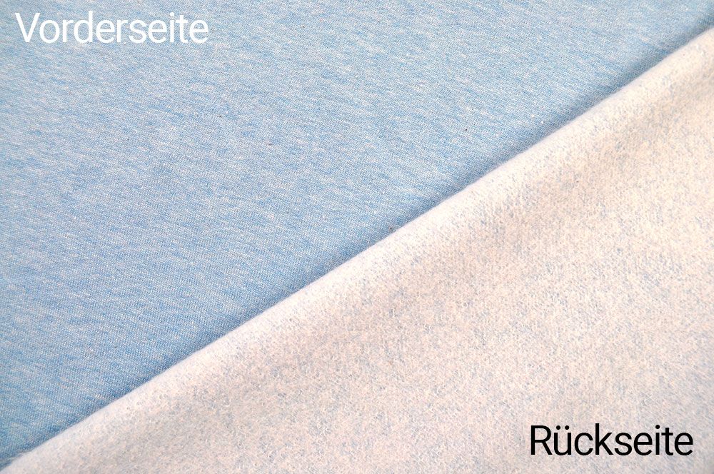 Kuschel-Sweat - Melange