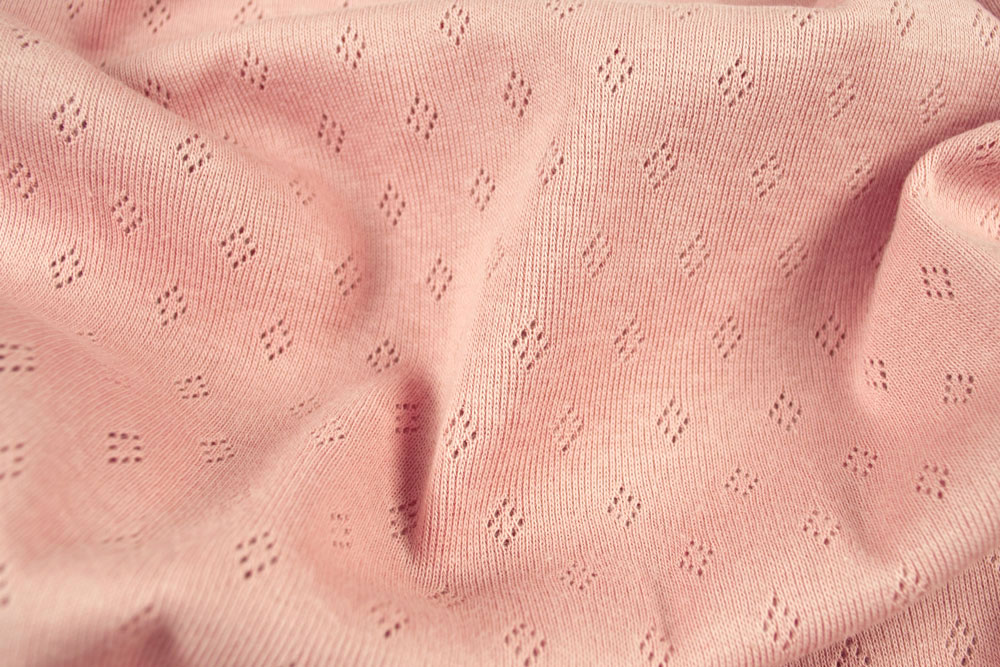 Ajour-Muster Raute - Jersey - Uni