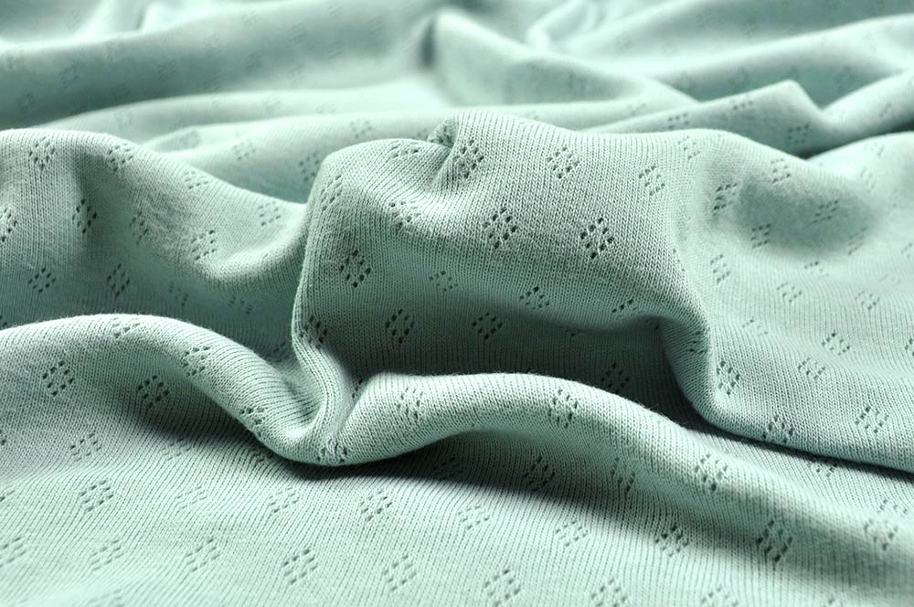 Ajour-Muster Raute - Jersey - Uni