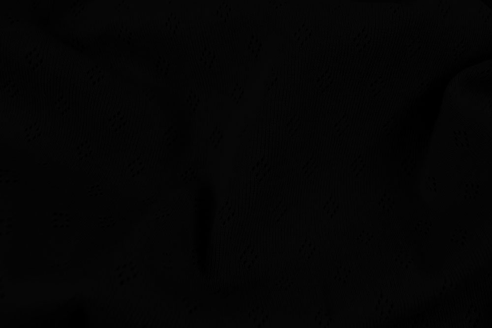 Ajour-Muster Raute - Jersey - Uni