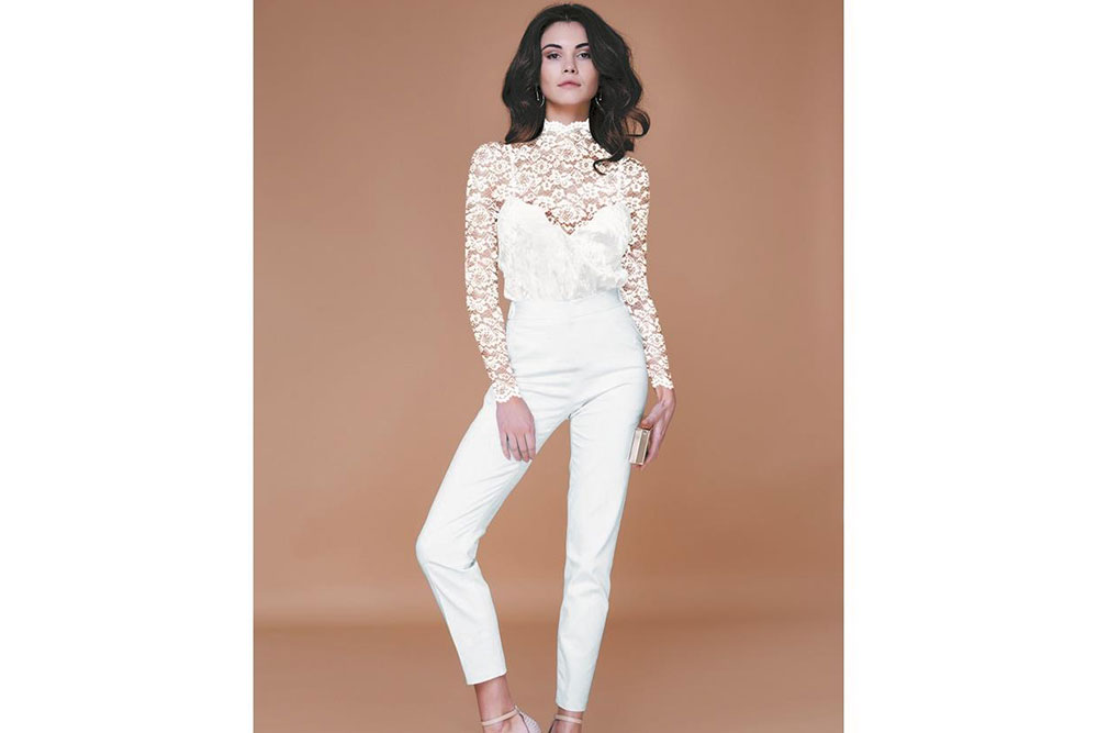 Aurelia - Spitzenstoff - Uni