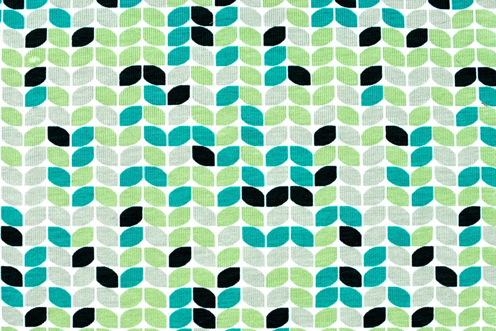 Jersey - Modern Life No. 4 - Aqua