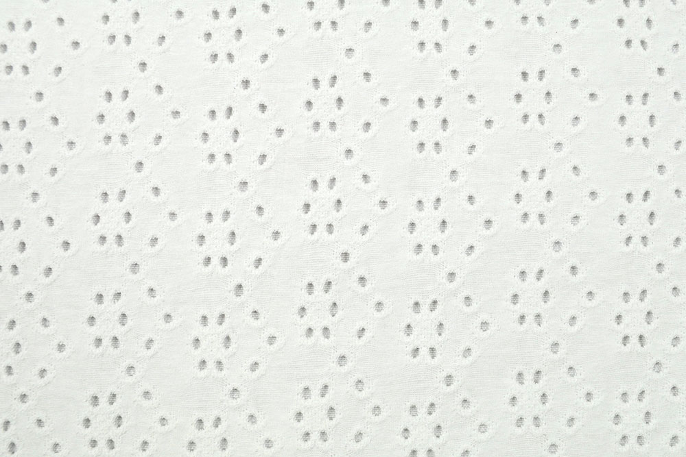 Jersey-Stickerei - Bella - Creme