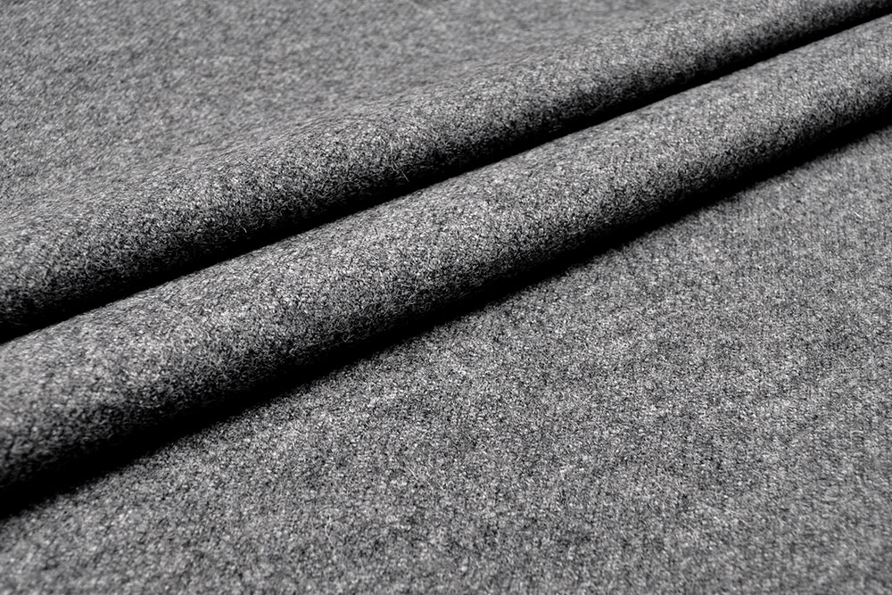 Mantelstoff Klassik - Grau