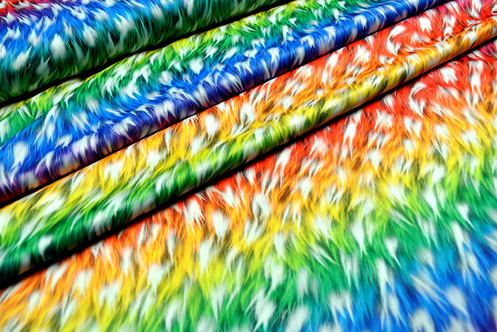 Sport Stretch - Rainbow Fur