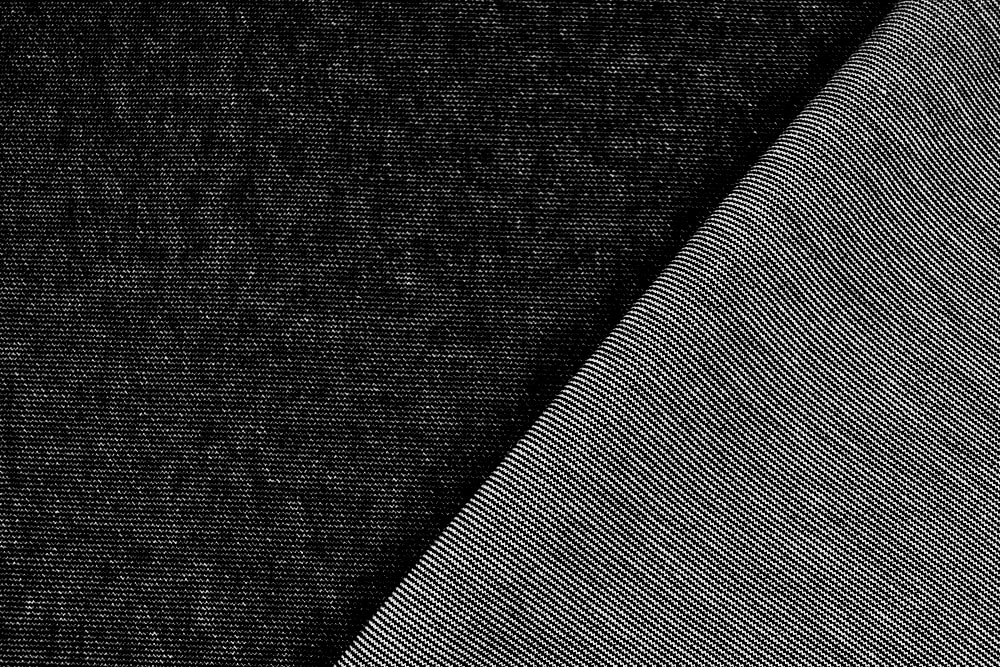 Jeans-Leggings-Stoff - Schwarz