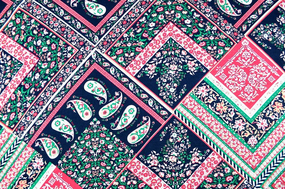 Viskosestoff - Paisley Da Sofia