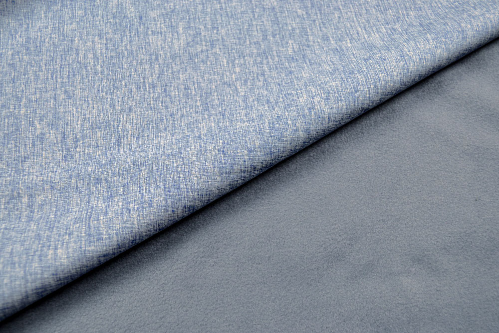 Softshell  Melange - Blau