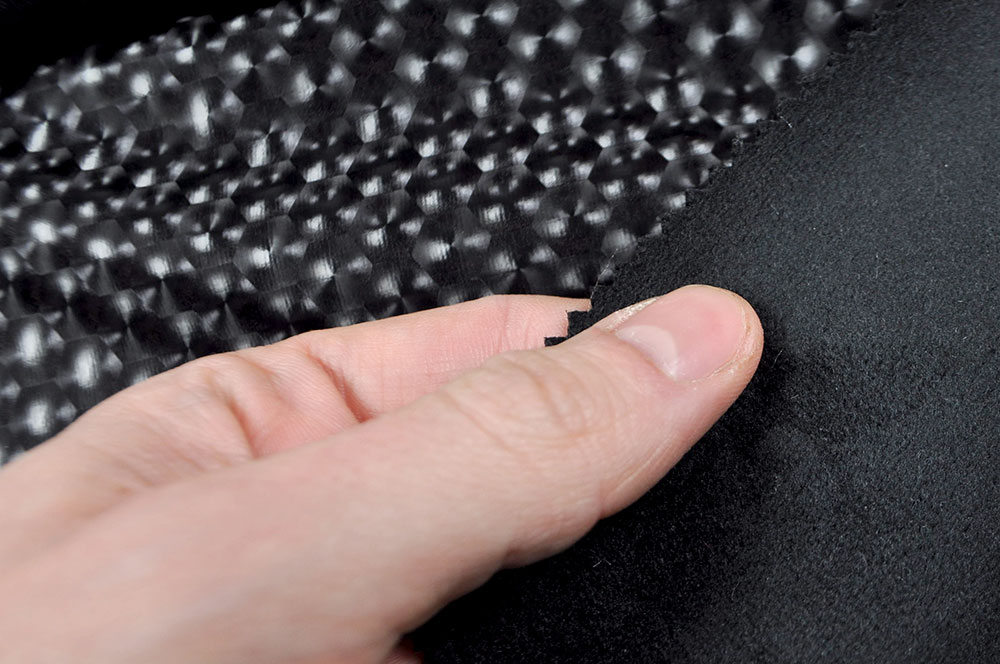 Lederimitat Soft-Stretch - 3D-Waben