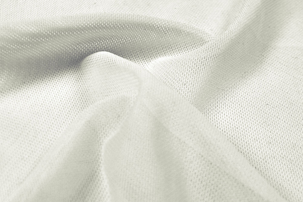 Stretch-Mesh - ultrafein - Creme