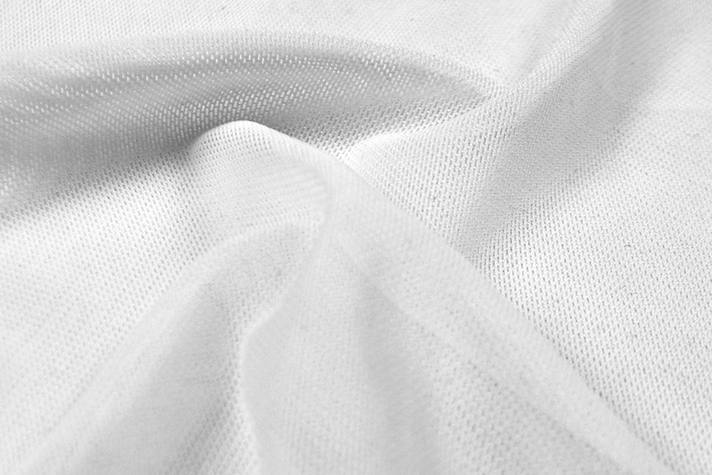 Stretch-Mesh - ultrafein - Weiß