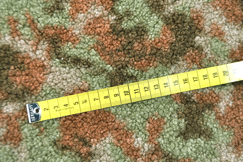 Camouflage-Teddystoff