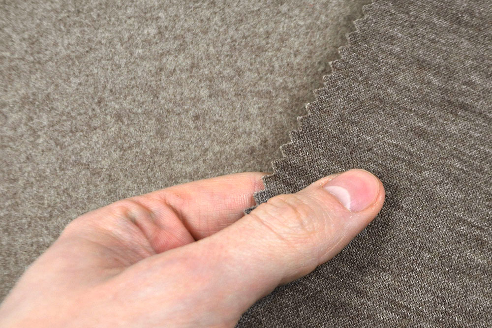 Lodenimitat Stretch - Sand Melange