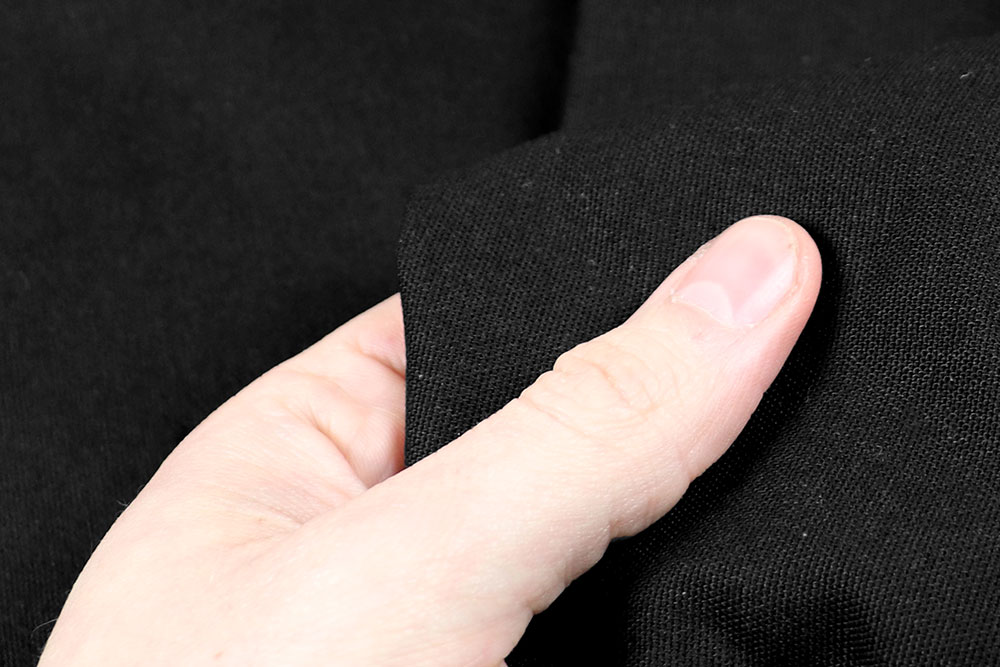 Molton-Thermofutter - Schwarz