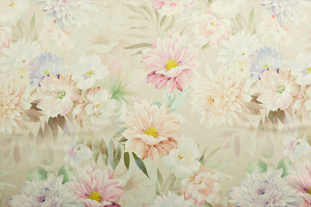 Stretch Satin - Bouquet